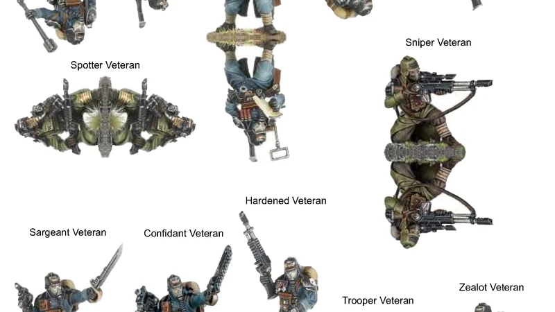 2D Kriegs and Orks from Octarius