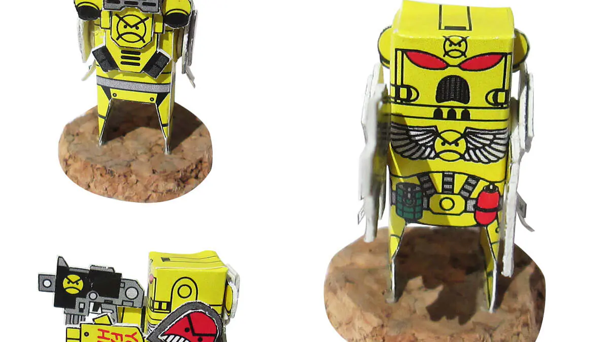 Angry Marine Assault Intercessor1 (Chibi)