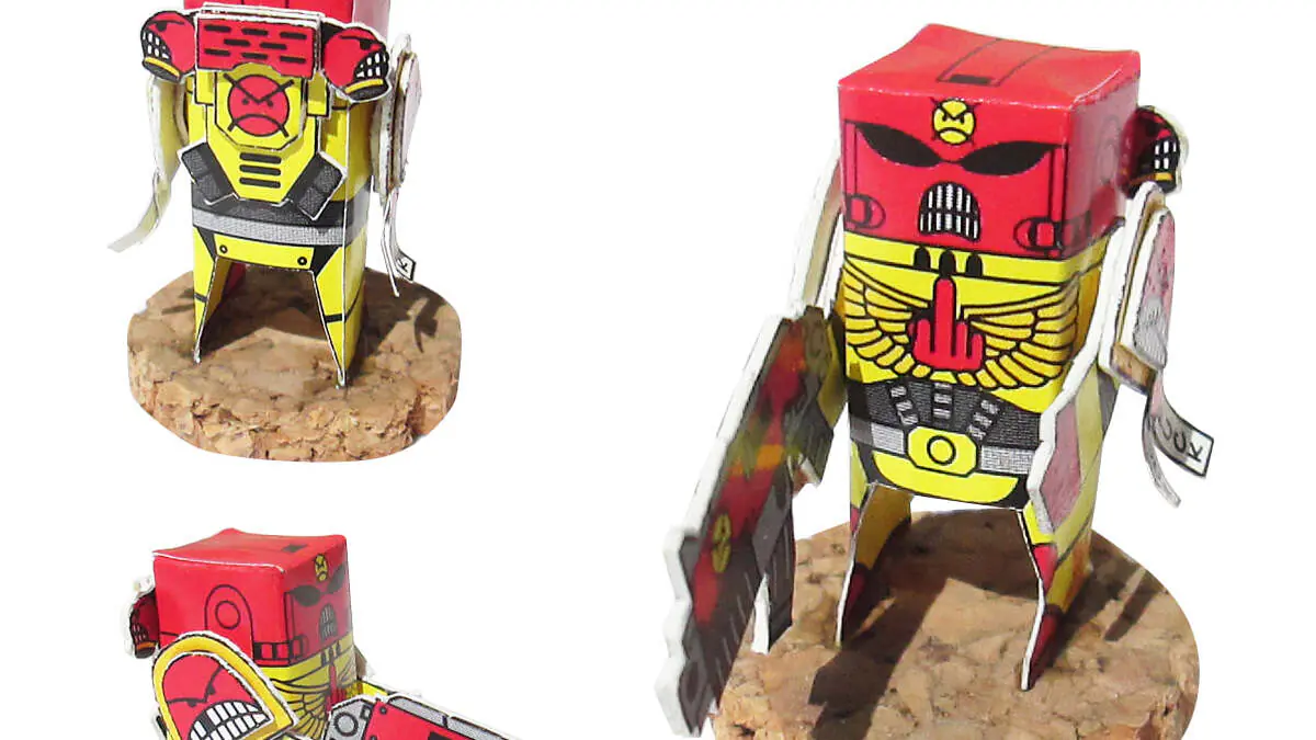 Angry Marine Sergeant (Chibi)