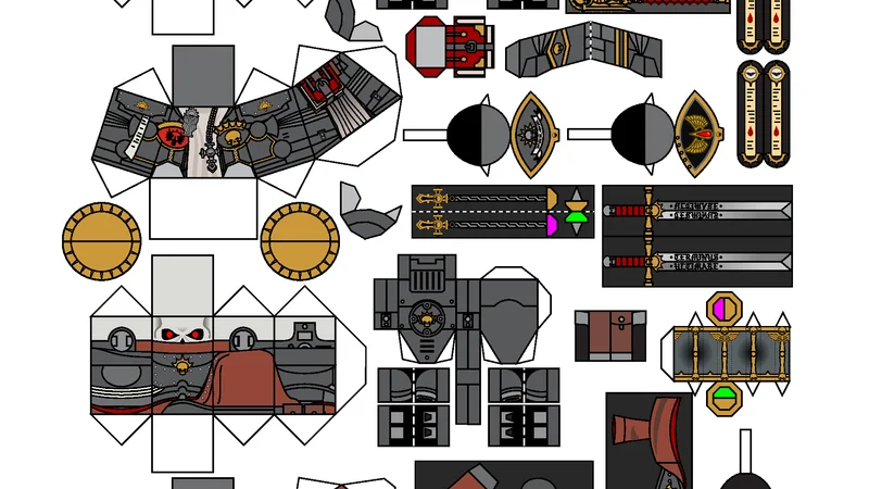 Blood Angels Chaplain Indomitus and Judiciar
