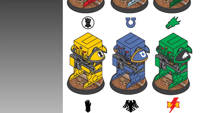 Primaris Intercessors (Chibi)