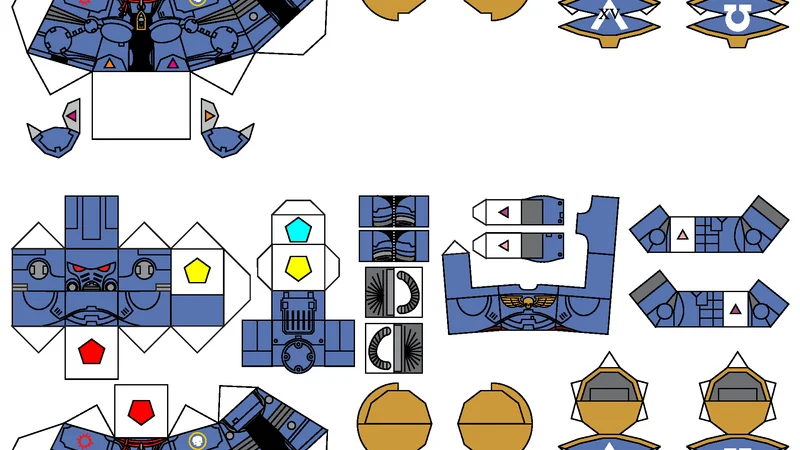 Ultramarine Aggressors (Chibi)