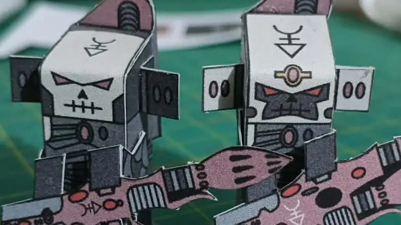 Eldar Dark Reapers (Chibi)