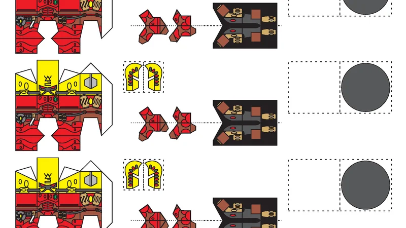 Eldar Fire Dragons (Chibi)