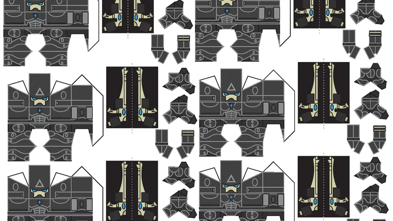 Eldar Guardian Defenders1 (Chibi)