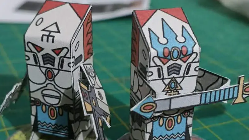 Eldar Howling Banshees (Chibi)