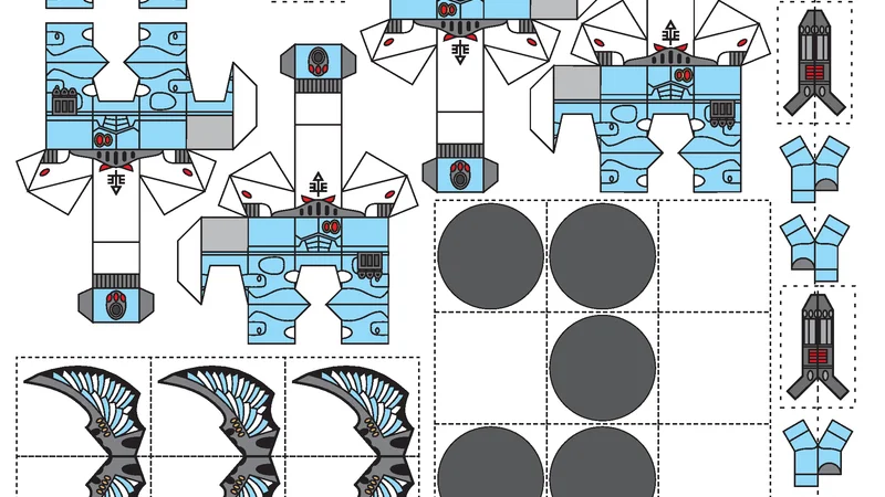 Eldar Swooping Hawks (Chibi)