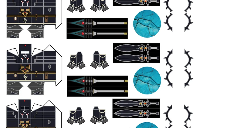 Eldar Warlock Conclave (Chibi)