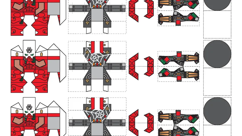 Eldar Warp Spiders (Chibi)