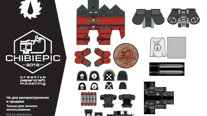 Flesh Tearers Jump Pack Assault Intercessor1 (Chibi)