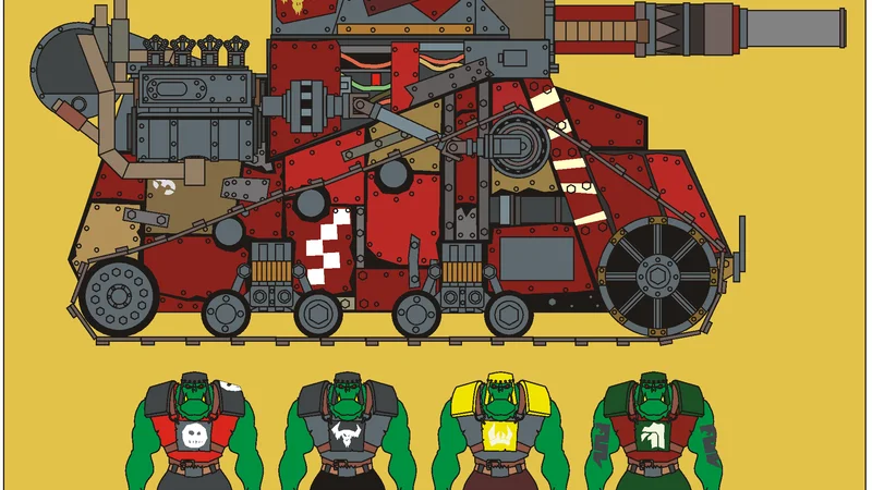 Ork Kill Krusha Tank