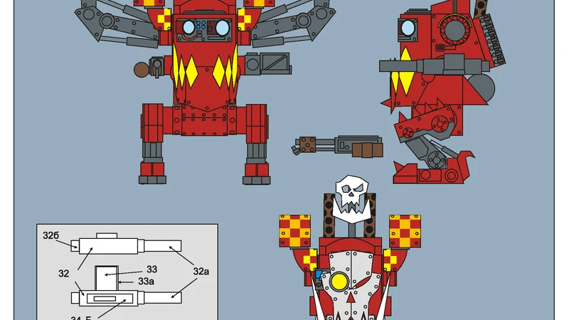 Ork Killa Kan Deff Dread