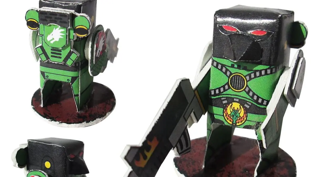 Salamanders Intercessor Sergeant (Chibi)