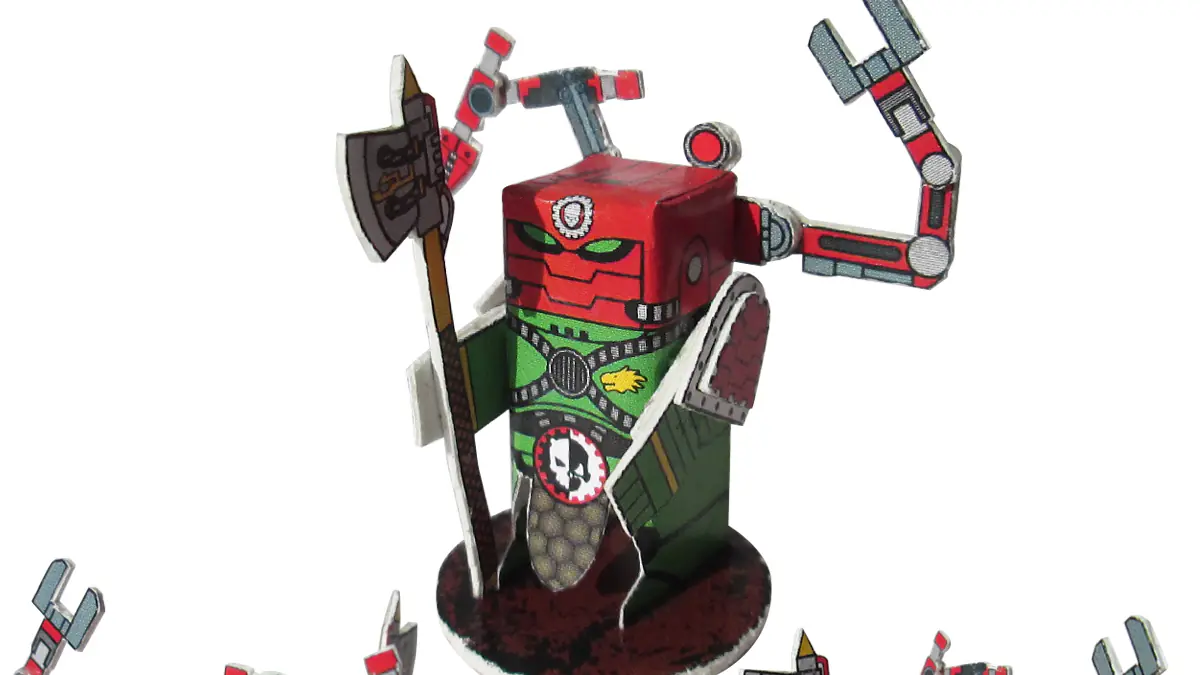 Salamanders Techmarine (Chibi)