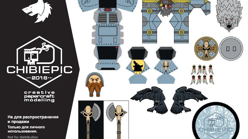 Space Wolves Terminator2 (Chibi)