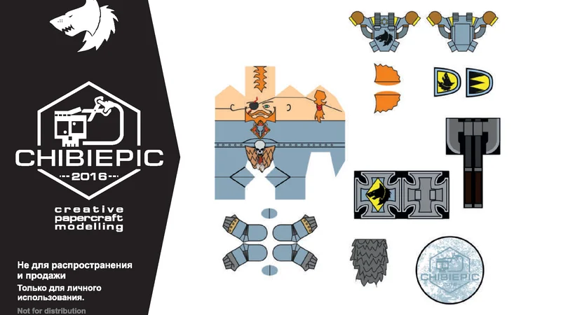 Space Wolves Veteran1 (Chibi)