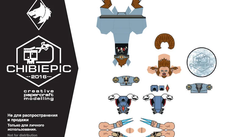 Space Wolves Wulfen3 (Chibi)