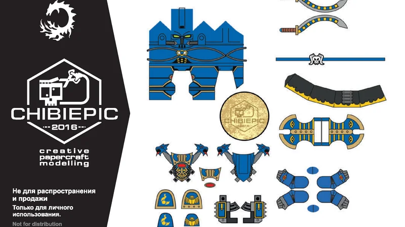 Thousand Sons Sorcerer1 (Chibi)