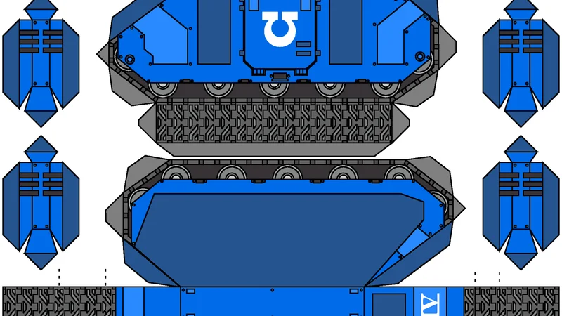 Simple Ultramarine Rhino