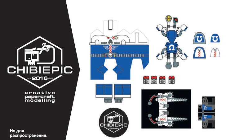 Ultramarines Apothecary (Chibi)