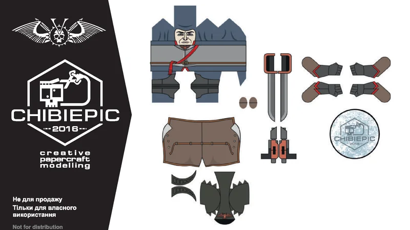 Valhallan Ice Warrior Commissar (Chibi)