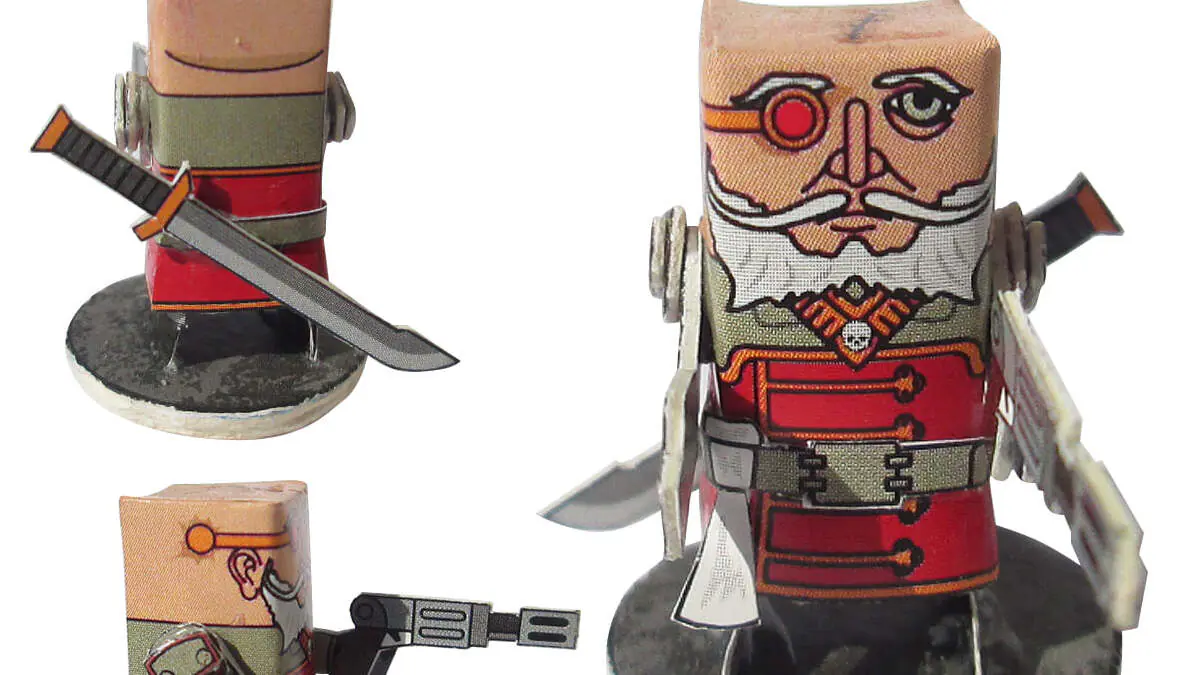 Vostroyan Commissar2 (Chibi)